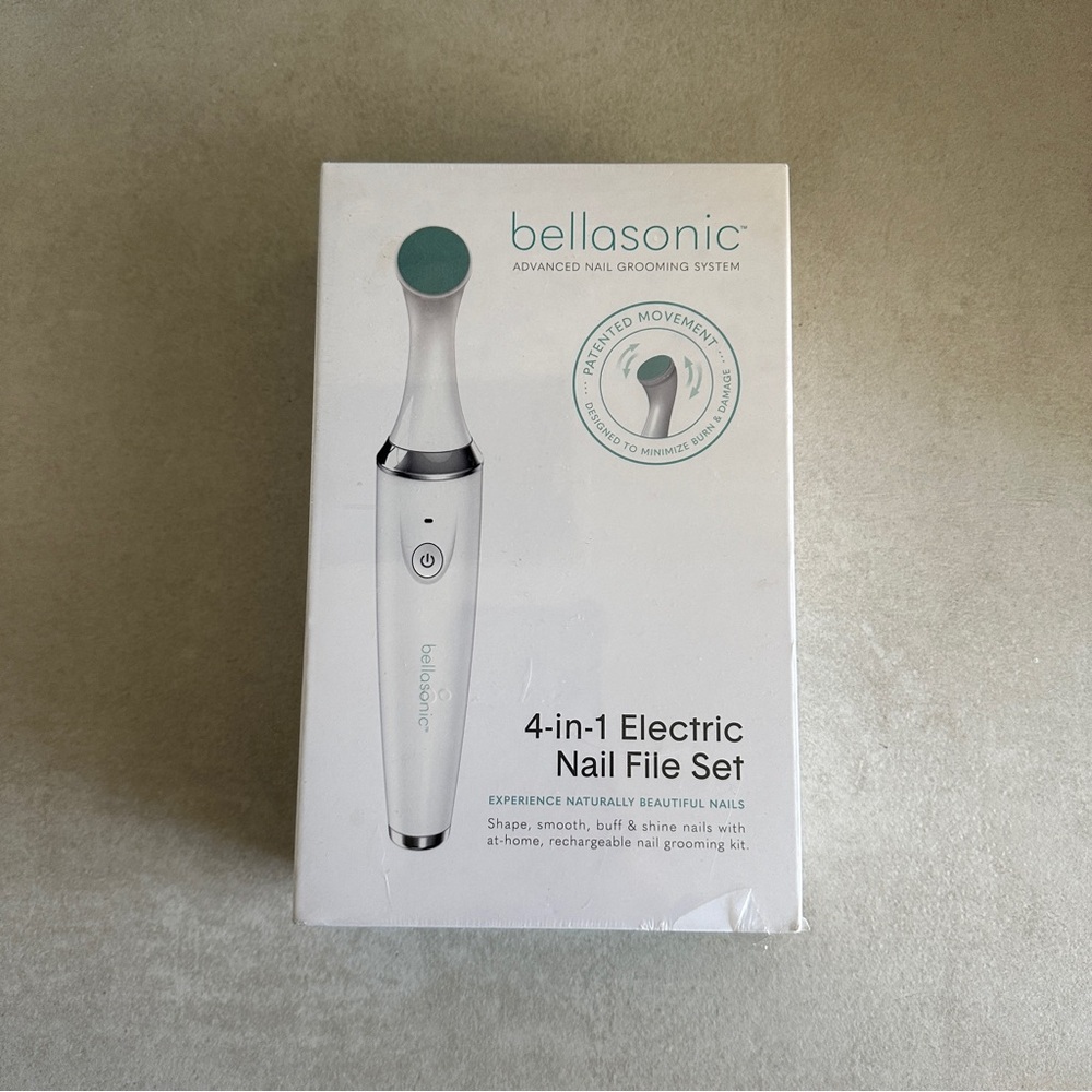 Bellasonic 4-in-1 Electric Nail File Set – Advanced Nail Grooming